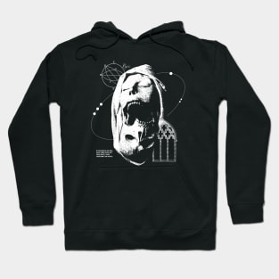 Nun horror faces geometry Hoodie